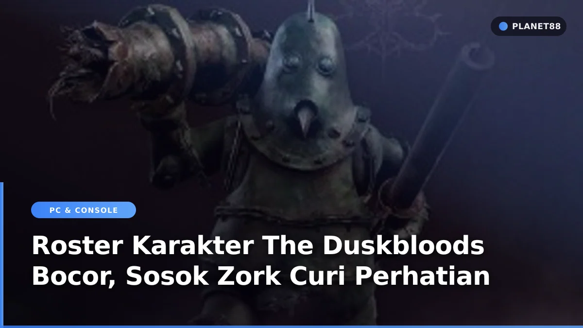 Karakter bertema fantasi kelam dalam game The Duskbloods eksklusif Switch 2
